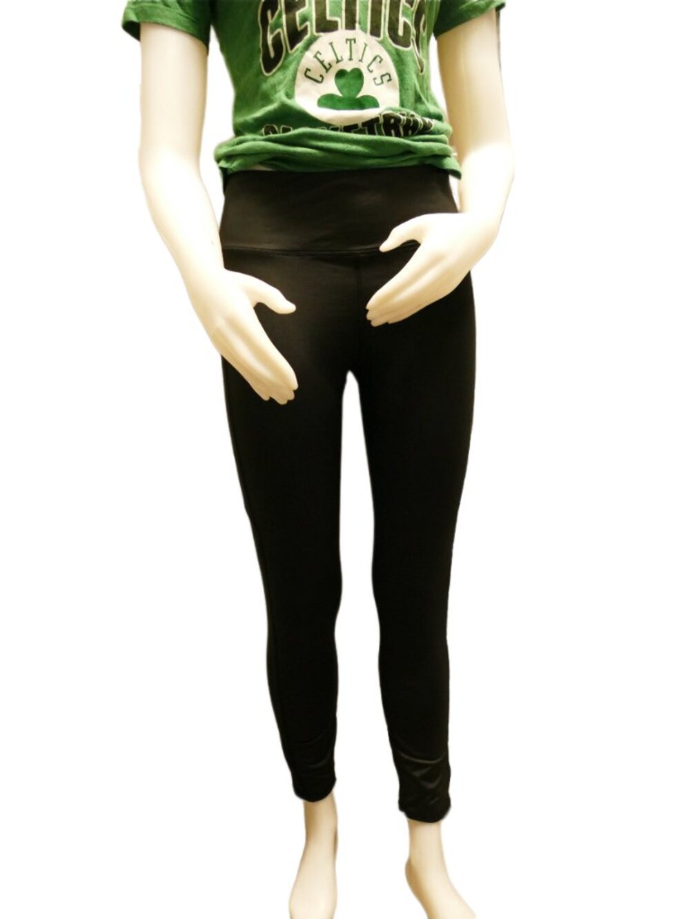NWOT CALI SPORT 2 Pocket Black Leggings Size Large